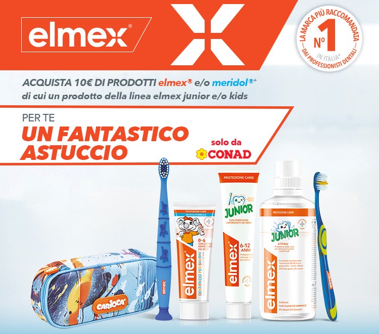 banner Sorridi e Impara con elmex 2025