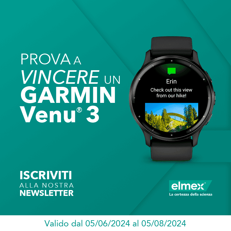 Iscriviti alla newsletter e prova a vincere un Garmin Venu® 3
