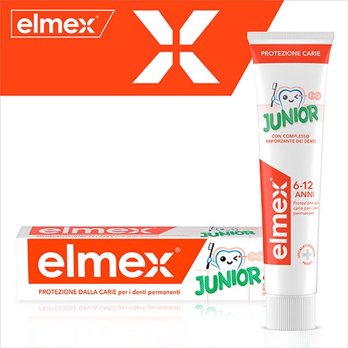 Dentifricio elmex®  Junior 6-12 anni