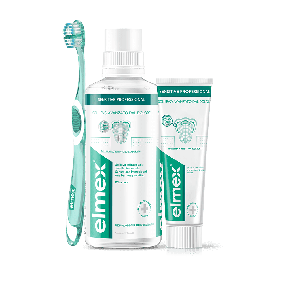 Linea prodotti denti sensibili elmex