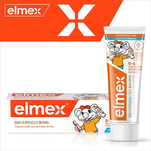 Dentifricio elmex® bambini 0-6 anni